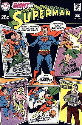 Reference image of the front cover of SUPERMAN (1939-86; 2006-11) #217