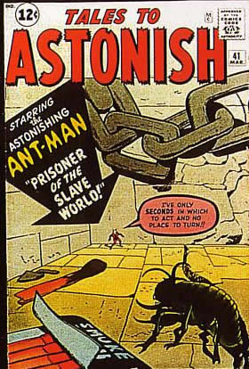 Reference image of the front cover of TALES TO ASTONISH (1959-68) #41