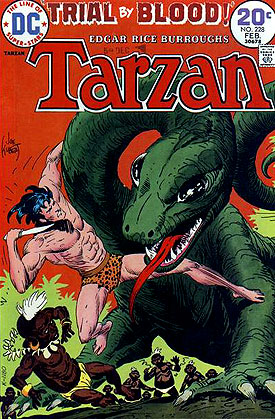 Reference image of the front cover of TARZAN (1972) #228