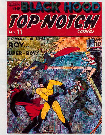 Reference image of the front cover of TOP-NOTCH COMICS 1939-44 #11