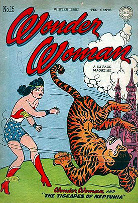 Reference image of the front cover of WONDER WOMAN #15
