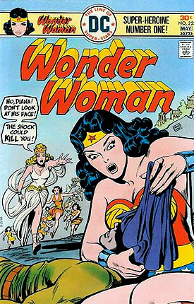 Reference image of the front cover of WONDER WOMAN #223