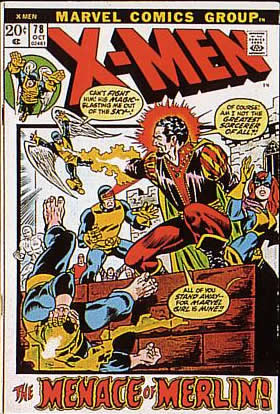Reference image of the front cover of X-MEN (1963-2011) #78