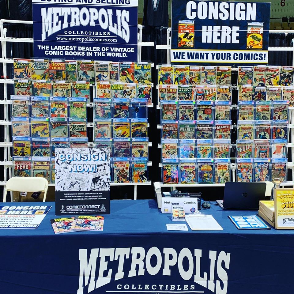 Metropolis SDCC Booth